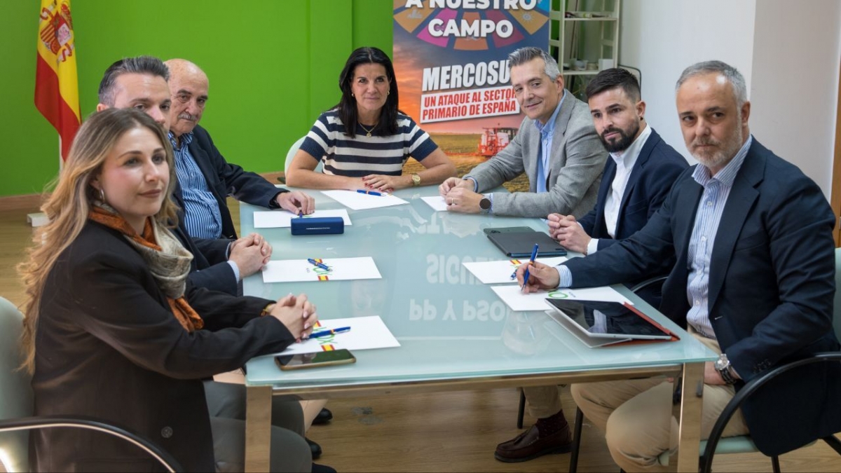 La dirección nacional de Vox arropa a la nueva ejecutiva que lidera Pancorbo en la Región de Murcia