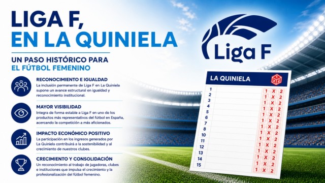 La Liga F se incorpora a las quinielas durante la próxima temporada
