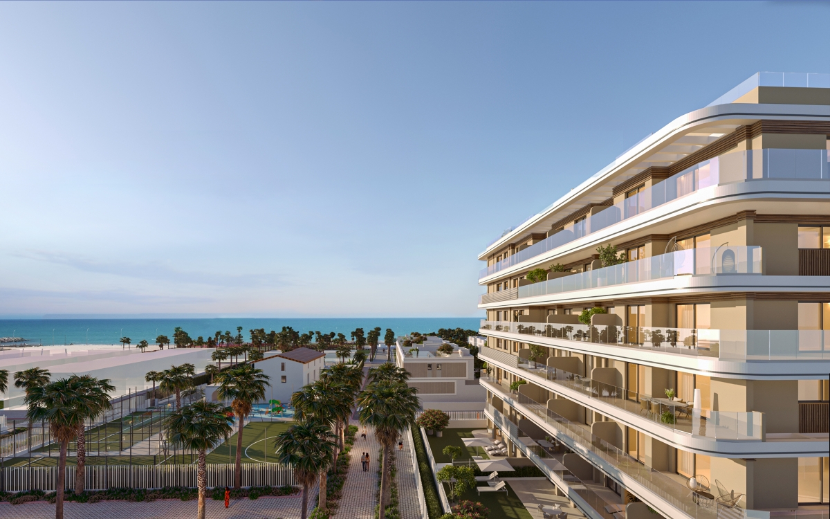 TM Grupo Inmobiliario amplía su oferta en Valencia, nuevo bloque de adosados en su residencial frente a la playa de El Puig