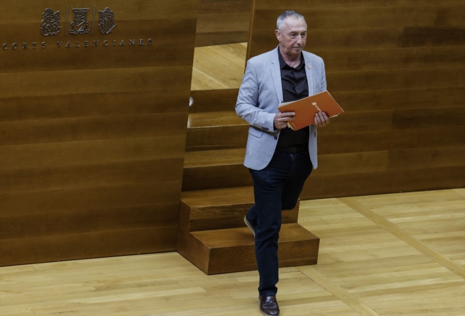 El síndic de Compromís, Joan Baldoví. - Foto: ROBER SOLSONA / EP