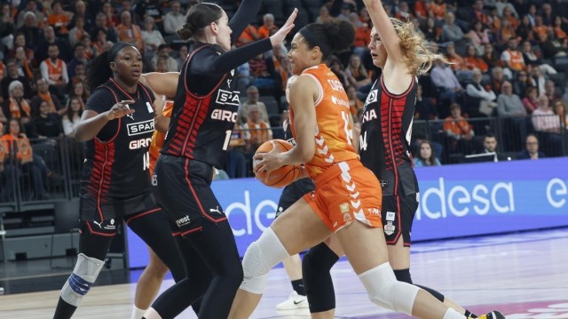 El Valencia ganó sus dos cruces ante el Spar Girona y ha perdido sus dos choques en fase regular