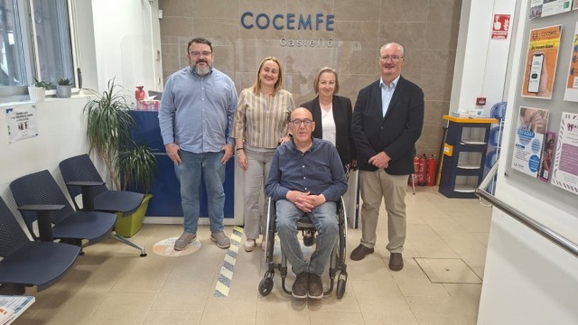 La Generalitat y Cocemfe Castelló subrayan el valor de la inserción profesional de personas con discapacidad