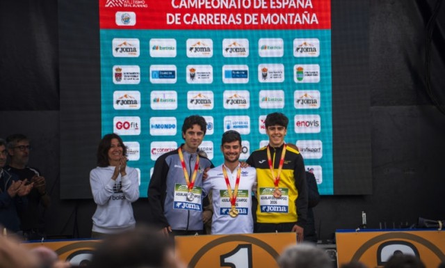 Marcos López es doble campeón de España sub-23 de subida vertical y montaña