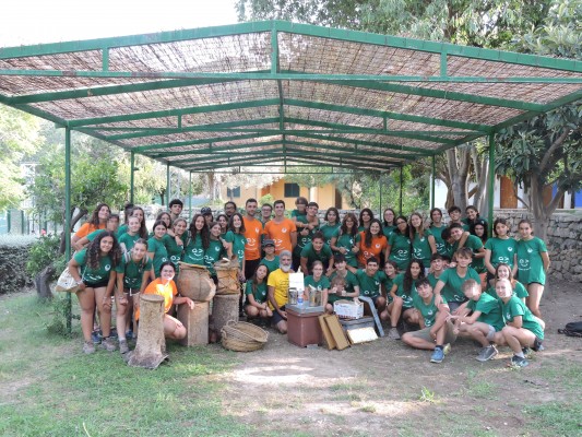 Los sesenta jóvenes expedicionarios concluyen su ruta por la Serranía al estilo del botánico Cavanilles
