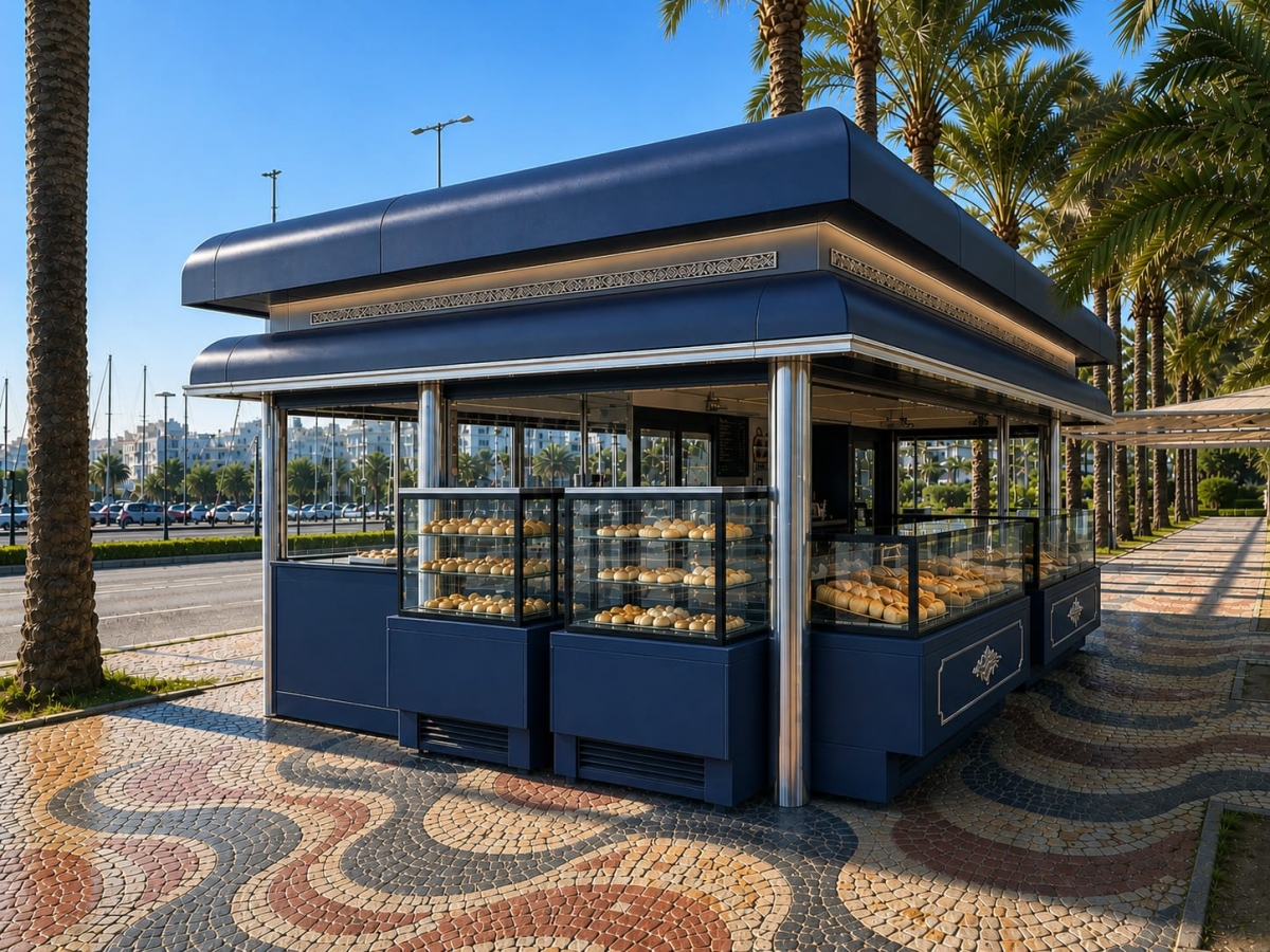 Así será el nuevo quiosco de La Explanada de Alicante que dará nueva vida al antiguo 'Peret'