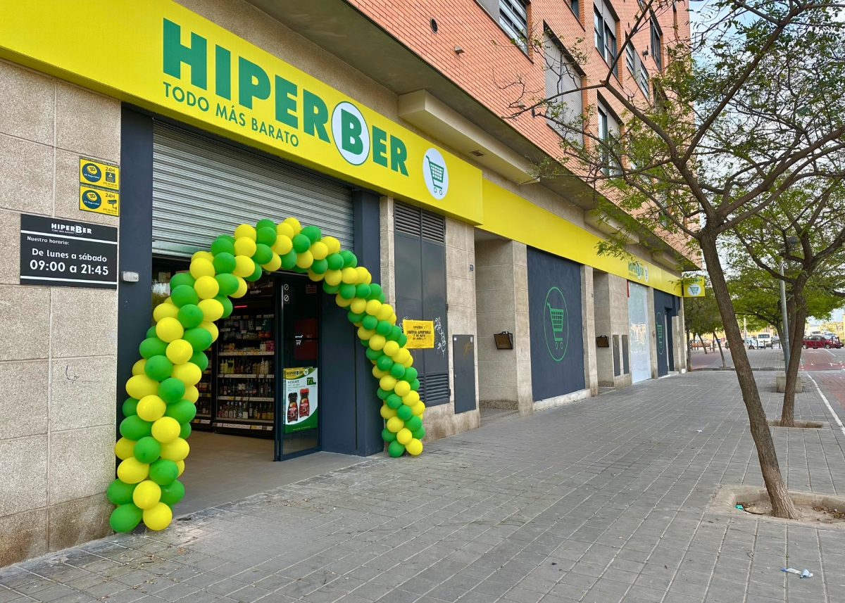 Hiperber inaugura en la ciudad de Alicante su séptimo supermercado este año