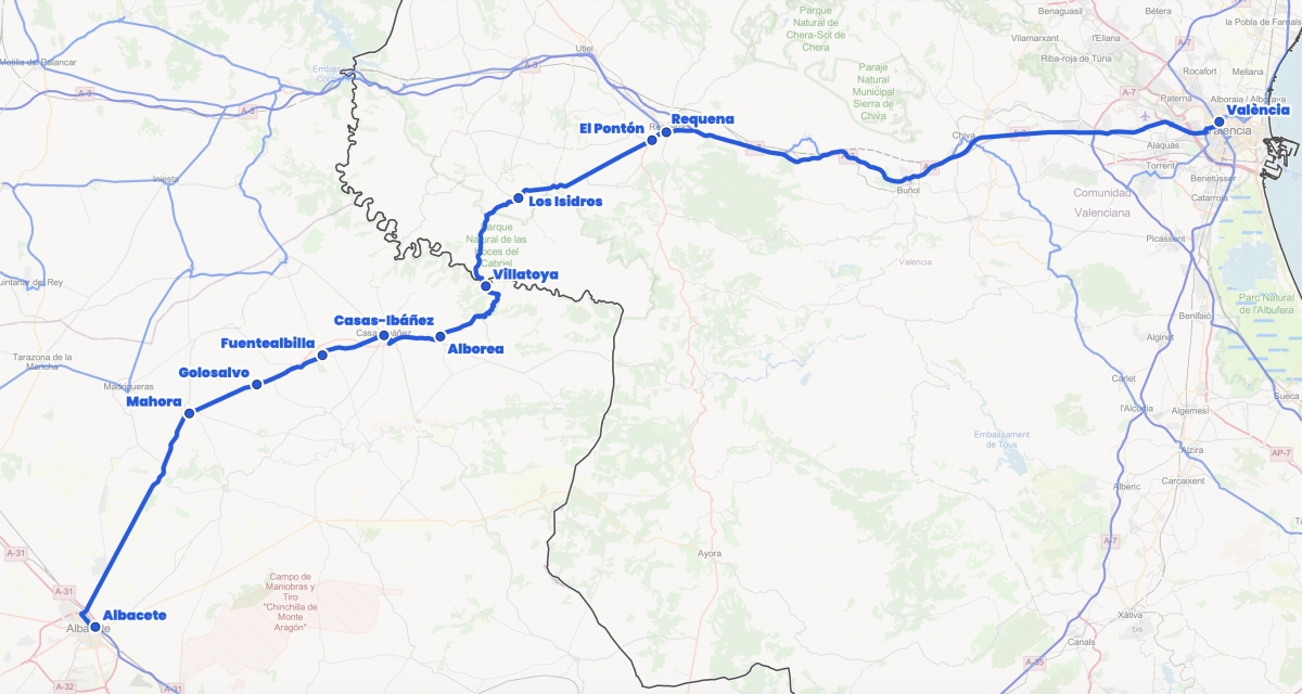 El Gobierno aprueba una nueva línea directa en autobús entre Albacete y València por Requena 