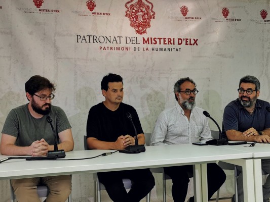 El Misteri d'Elx de preparativos y llega a la cifra récord de escolanos para las representaciones 