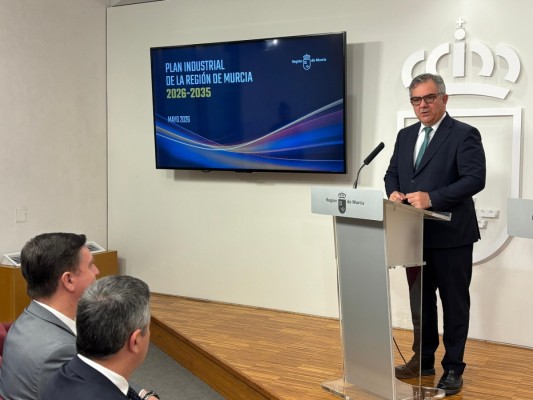 La Región de Murcia activa el Plan Industrial e invertirá 1.730 millones para alcanzar los 100.000 empleos en 2035