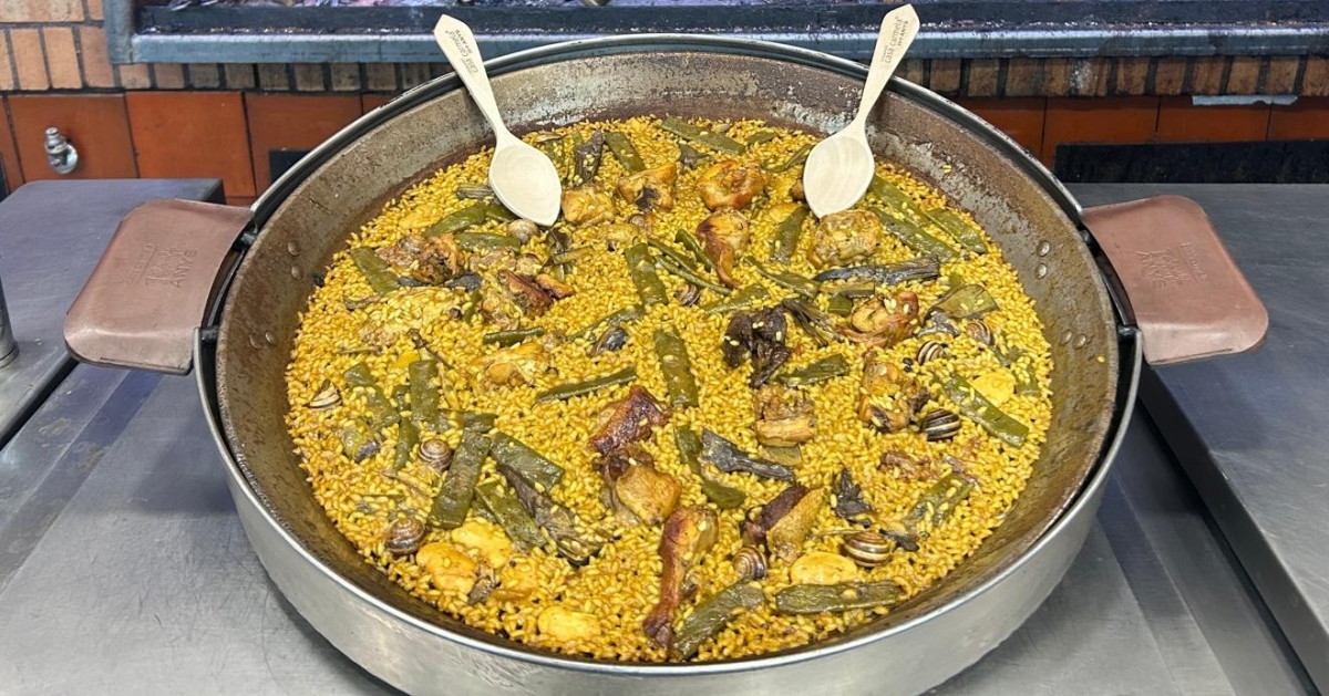 ¿Cuánto vale una paella valenciana?