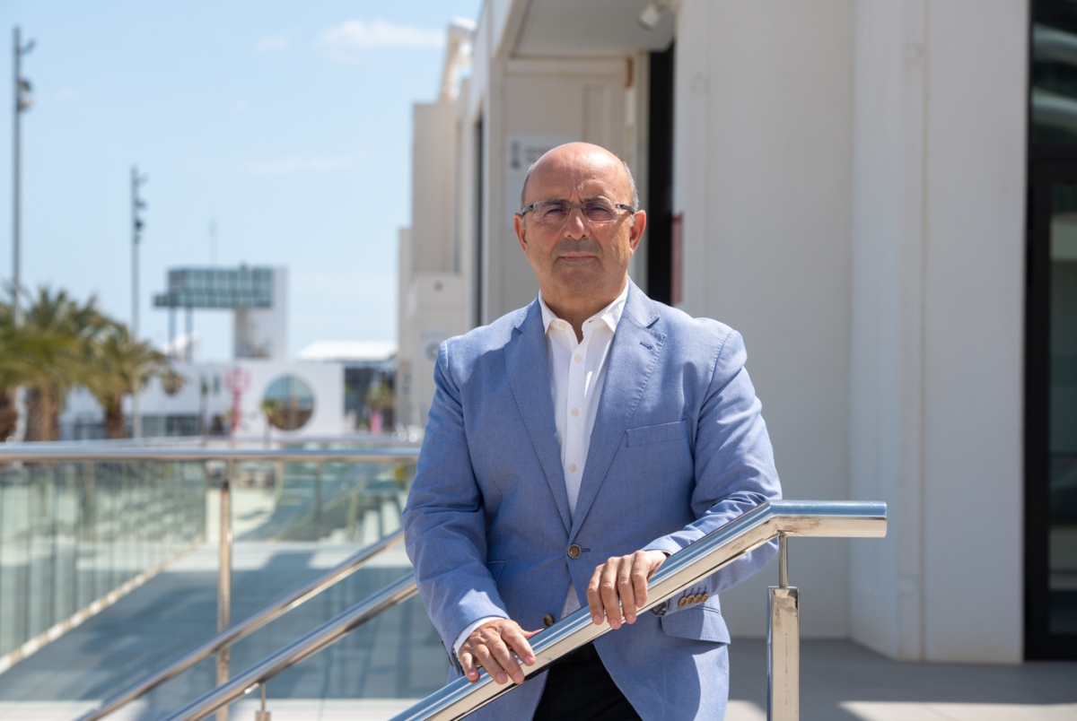 Juan José Cortés, director general de Innovación, en Alicante.