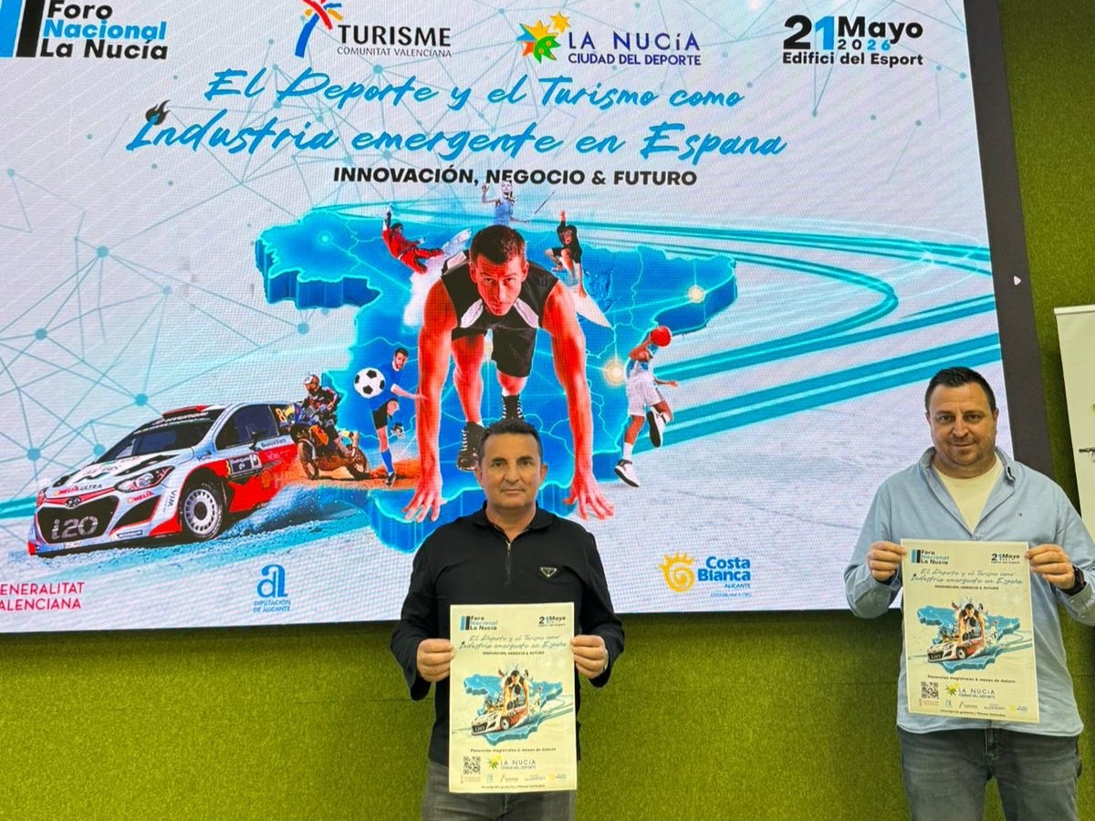 La Nucía acogerá el II Foro Nacional del Deporte y el Turismo el 21 de mayo
