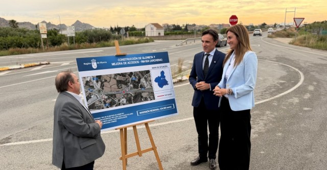 El acceso a Archena por la carretera RM-554 estrenará una nueva rotonda