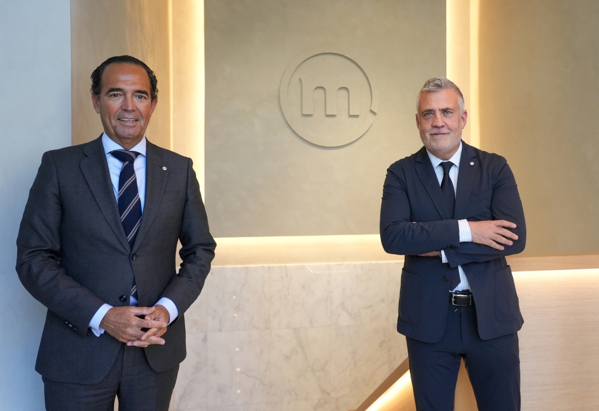 Joaquín Maldonado, responsable red de Banca Privada, y Javier Fano, responsable de Zona Levante en Banco Mediolanum.