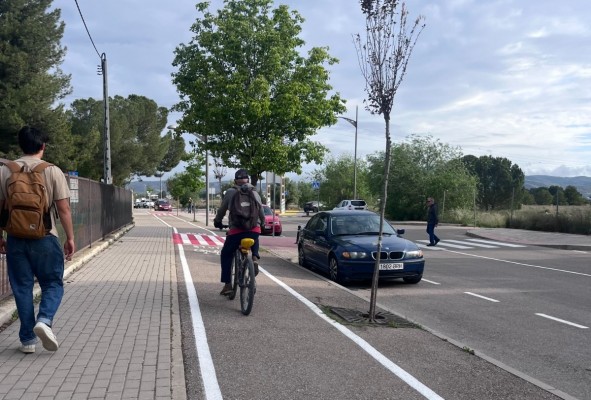 Villena mejora los carriles bici y plantea incorporar ciclocalles en futuros proyectos de movilidad