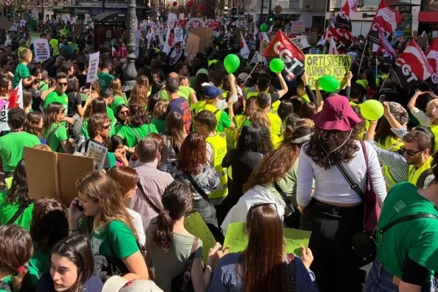 Sindicat d'Estudiants afea a Ortí su 