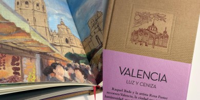 ‘Valencia. Luz y ceniza’: un paseo ilustrado por la ciudad junto a Raquel Bada y Rosa Fuster