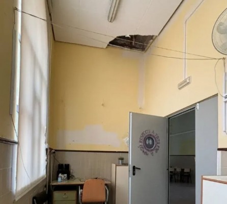 Autorizado el incremento del importe de las obras en el CEIP Cervantes de Sueca para reparar la cubierta