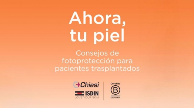 Chiesi e ISDIN lanzan la tercera edición de la iniciativa #AhoraTuPiel 