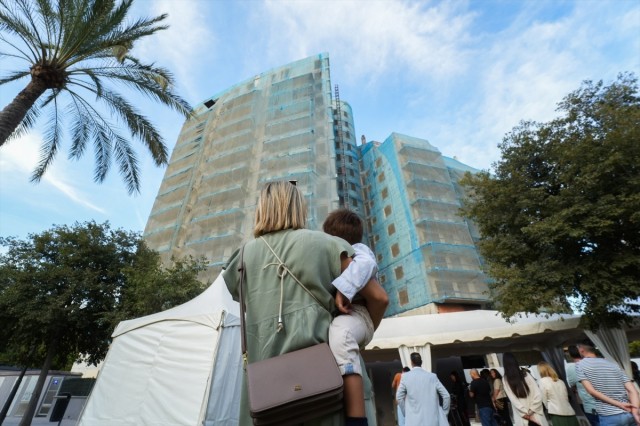 Las viviendas del edificio incendiado de Campanar toman forma tras la reforma estructural