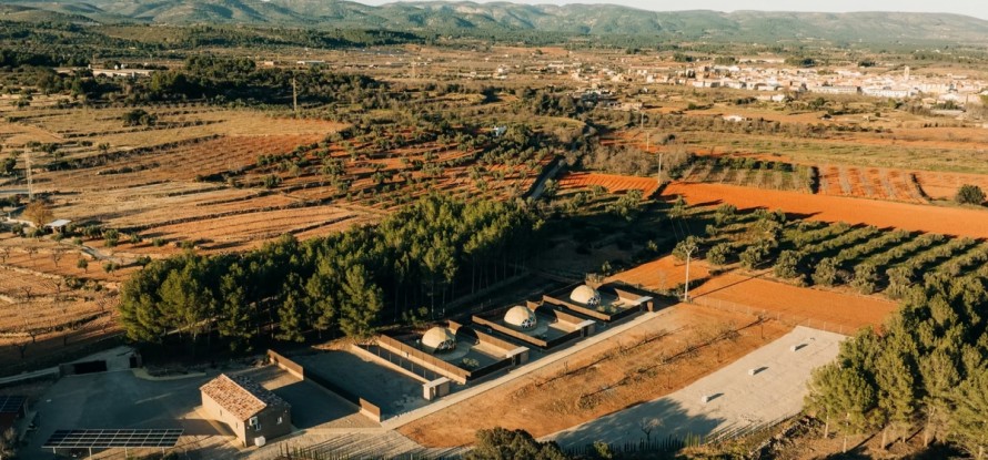 La nueva moda del 'glamping' llega a Casinos con cuatro 'domos' de calidad en pleno Camp de Túria