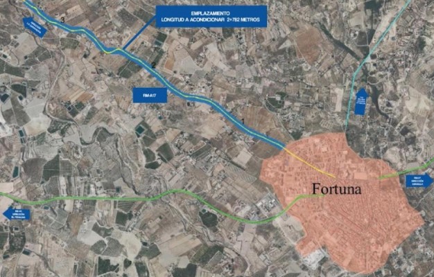 Fomento saca a licitación las obras de mejora de la carretera que conecta Fortuna con sus pedanías altas con una inversión de 2,7 millones