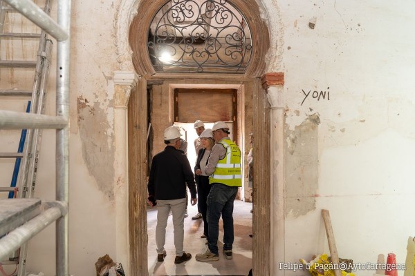 La Casa Rubio de El Algar encara la recta final de las obras tras una inversión de 2,5 millones