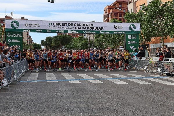 6300 corredores recorren el barrio de Campanar en la XI Carrera José Antonio Redolat