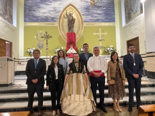 El Grau honra a la Mare de Déu del Lledó en una misa multitudinaria en la parroquia de Sant Pere