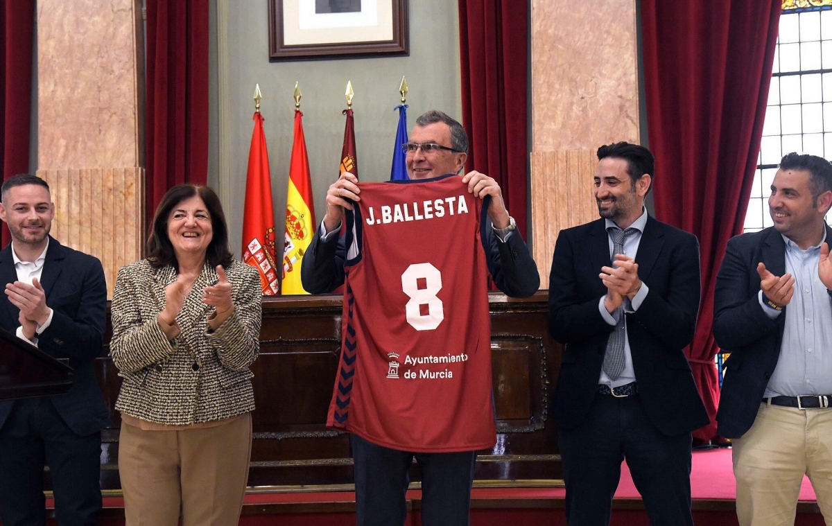 El deporte murciano también llora la pérdida del alcalde José Ballesta