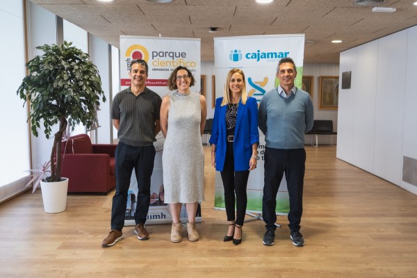 El Parque Científico de la UMH y Cajamar colaboran para fomentar el ecosistema emprendedor