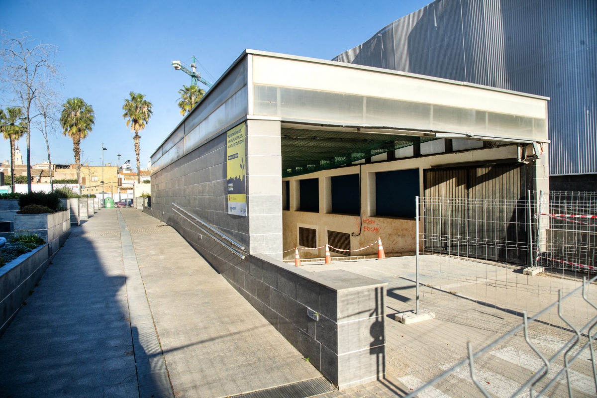 El parking municipal de Sedaví arrasado por la Dana, a punto de reabrir un año y medio después