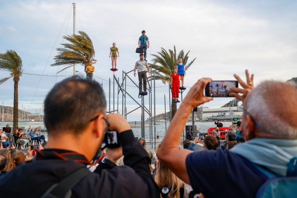 Mucho Más Mayo en imágenes: las artes vivas no dejan indiferentes en Cartagena
