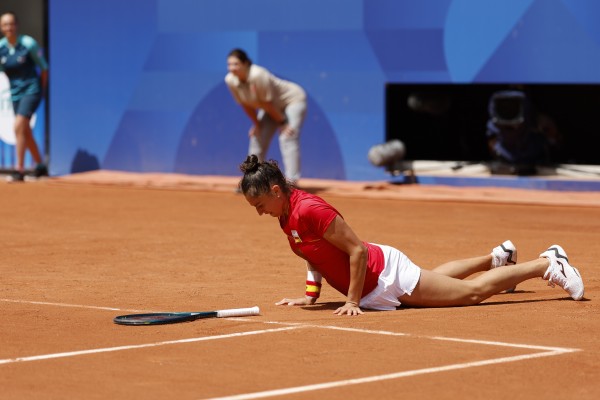 Una heroica Sorribes muere en la orilla ante Krejcikova en primera ronda de Paris 2024