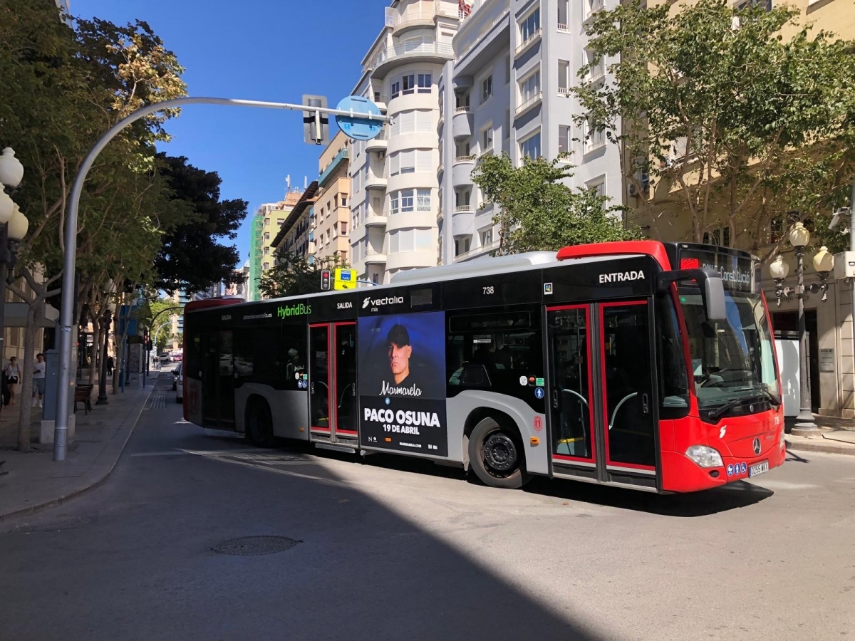 Un juez anula parte del concurso del autobús de Alicante por restrictivo y deja el contrato en el aire