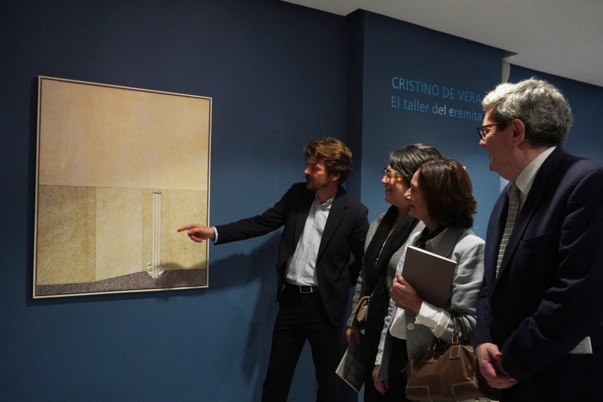 La luz silenciosa del pintor Cristino de Vera ilumina el Museo Gaya de Murcia en la primera exposición tras su muerte