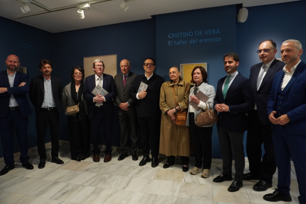 Cristino de Vera. El taller del eremita, en el Museo Gaya