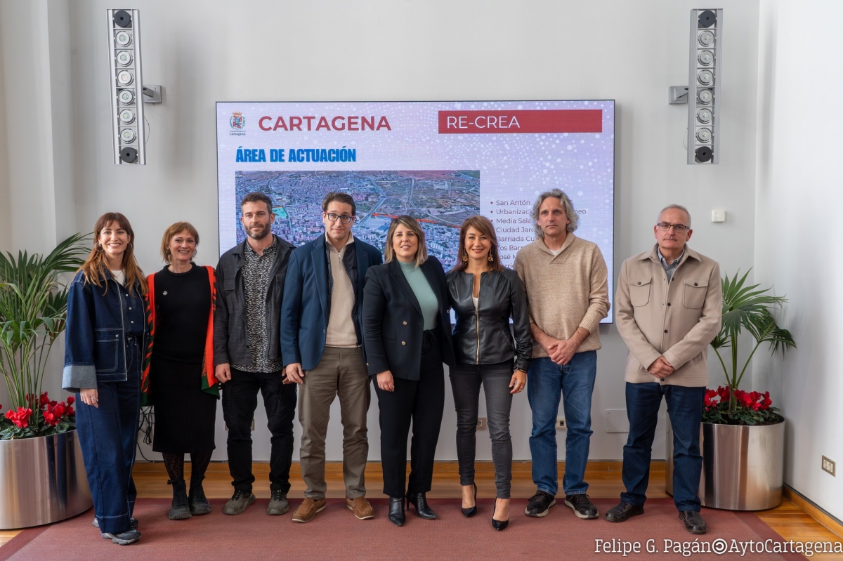 Cartagena activa la maquinaria del plan RE-CREA con una oficina técnica para la gestión del millonario proyecto europeo