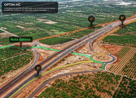 Ivace+i financia un algoritmo dinámico para reducir la huella de carbono al construir grandes obras civiles