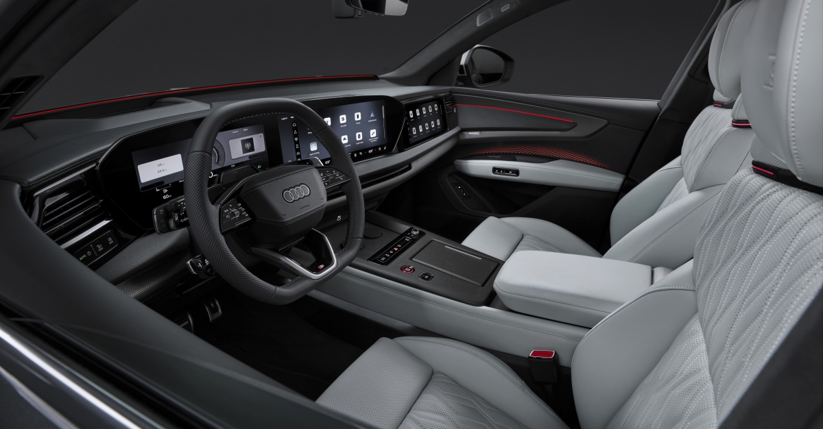 Elegante y confortable: un primer vistazo al interior del nuevo Audi Q9