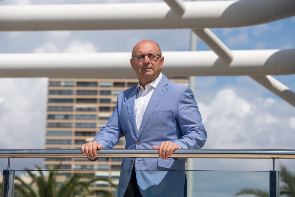 Juan José Cortés, director general de Innovación, en Alicante.