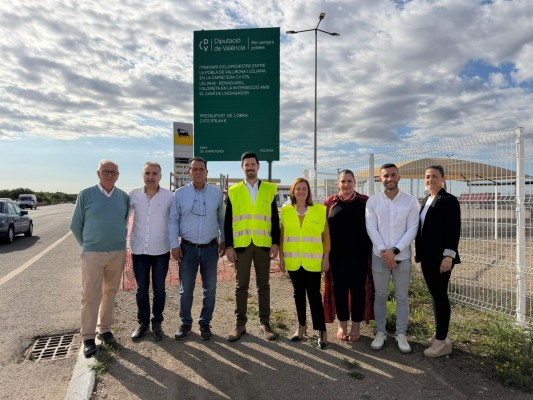La Diputación inicia las obras del nuevo itinerario ciclopeatonal entre la Pobla de Vallbona y l'Eliana