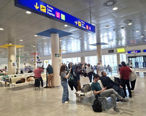 El aeropuerto de Castellón acelera en 2026: supera por primera vez los 30.000 pasajeros en abril y crece un 12% 