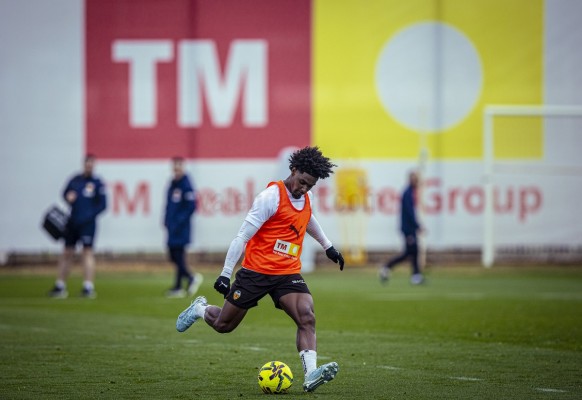 Thierry completa todo el entrenamiento