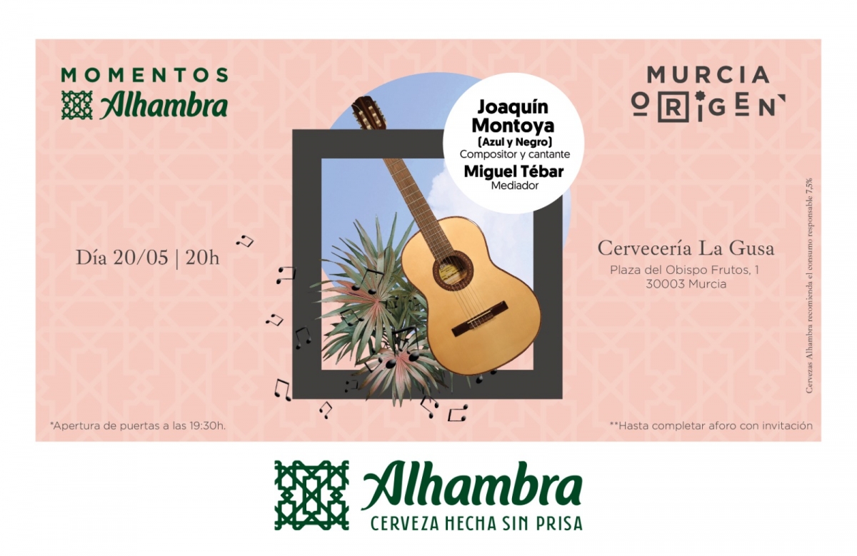 Cartel de Canciones Contadas de Murcia Origen.