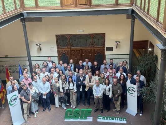 Miguel Borra, presidente de CSIF, participa en Castellón en unas jornadas de Estrategia, Negociación y Acción Sindical