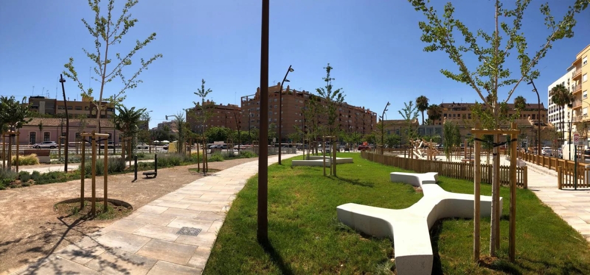 La reurbanización del entorno de la Estación del Cabanyal optará a unos premios internacionales de arquitectura 