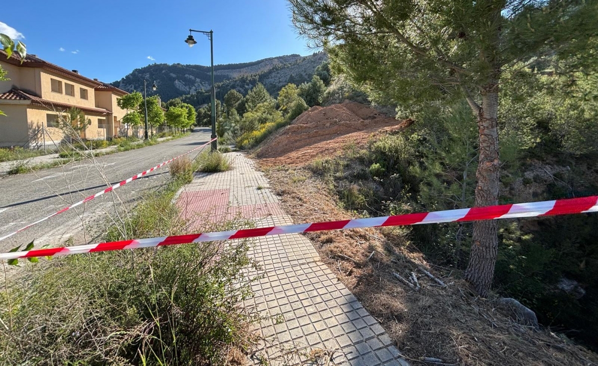 Los barrancos de Serelles en Alcoy se recuperan del 'caos' que generó hace 20 años la fallida urbanización