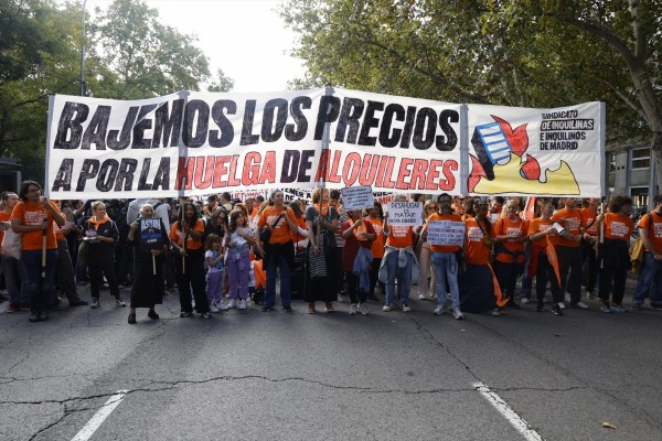 Los sindicatos de inquilinas convocan movilizaciones en Valencia el 6 de junio