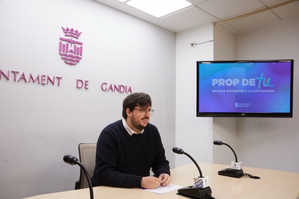 Gandia aprovarà el projecte d’ordenança del Padró Municipal en la pròxima Junta de Govern